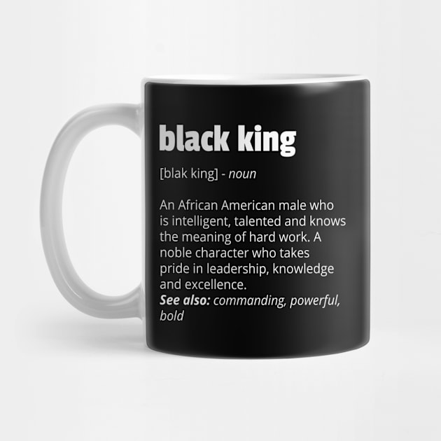 Black King Definition African Pride Black History Month by trendingoriginals